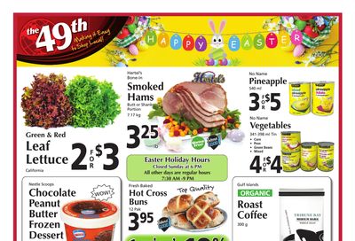 The 49th Parallel Grocery Flyer April 1 to 7