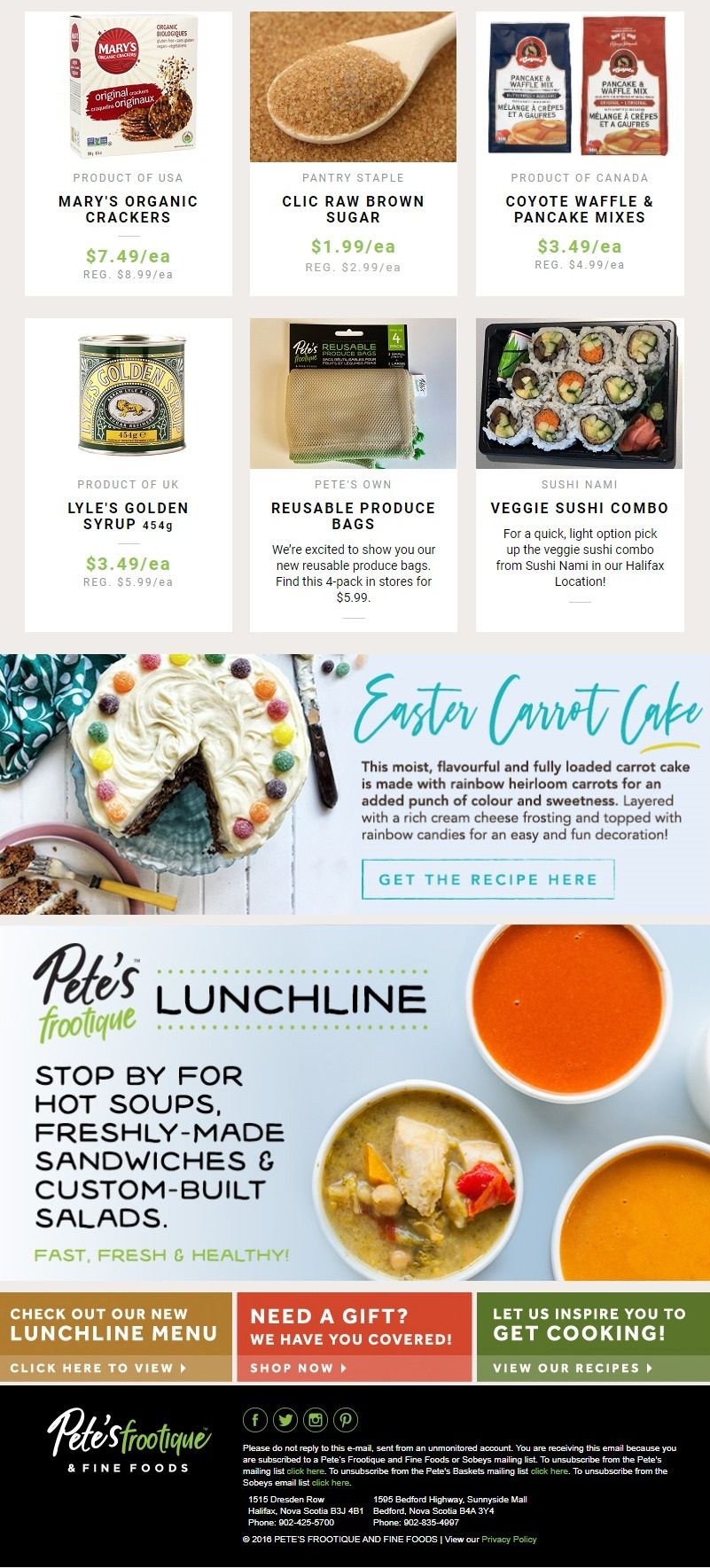 Pete's Fine Foods Flyer April 1 to 7