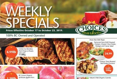 Choices Market Flyer October 17 to 23