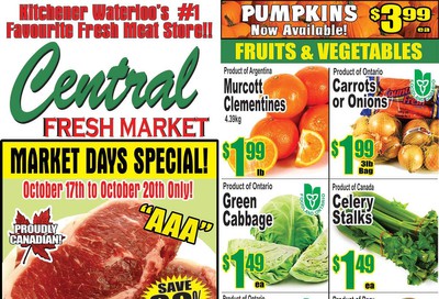 Central Fresh Market Flyer October 17 to 24