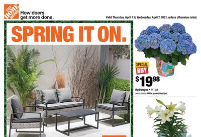 Home Depot (ON) Flyer April 1 to 7