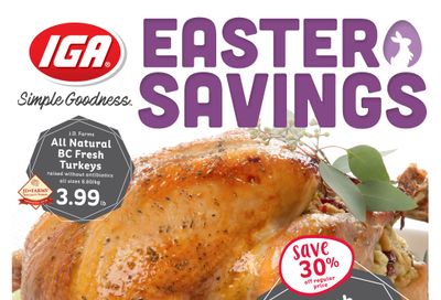 IGA Stores of BC Flyer April 2 to 8