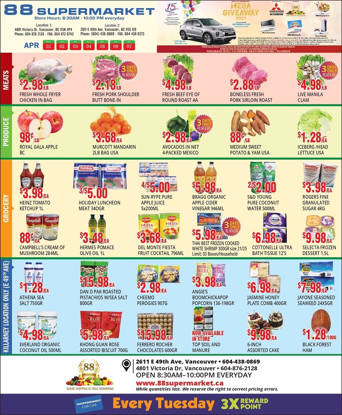 88 Supermarket Flyer April 1 to 7