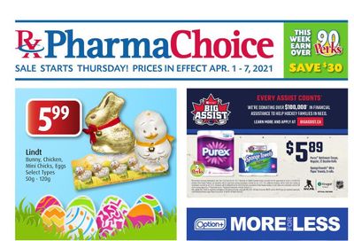 PharmaChoice (BC, AB, SK & MB) Flyer April 1 to 7