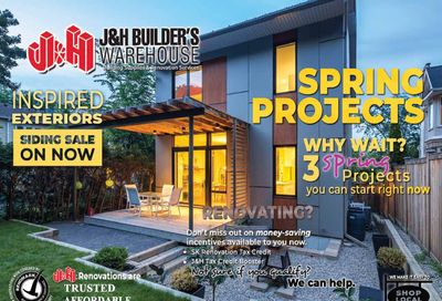 J&H Builder's Warehouse Flyer April 1 to 14