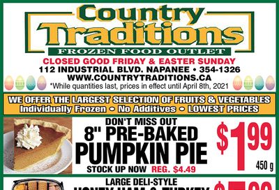 Country Traditions Flyer April 1 to 8