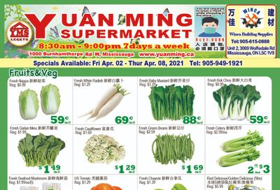 Yuan Ming Supermarket Flyer April 2 to 8