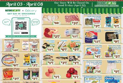 Nations Fresh Foods (Mississauga) Flyer April 3 to 8