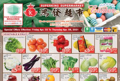 Superking Supermarket (North York) Flyer April 2 to 8