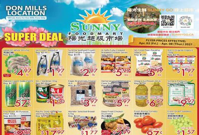 Sunny Foodmart (Don Mills) Flyer April 2 to 8