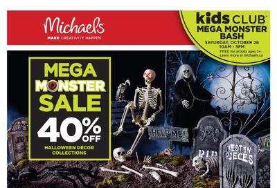 Michael's Flyer October 18 to 24