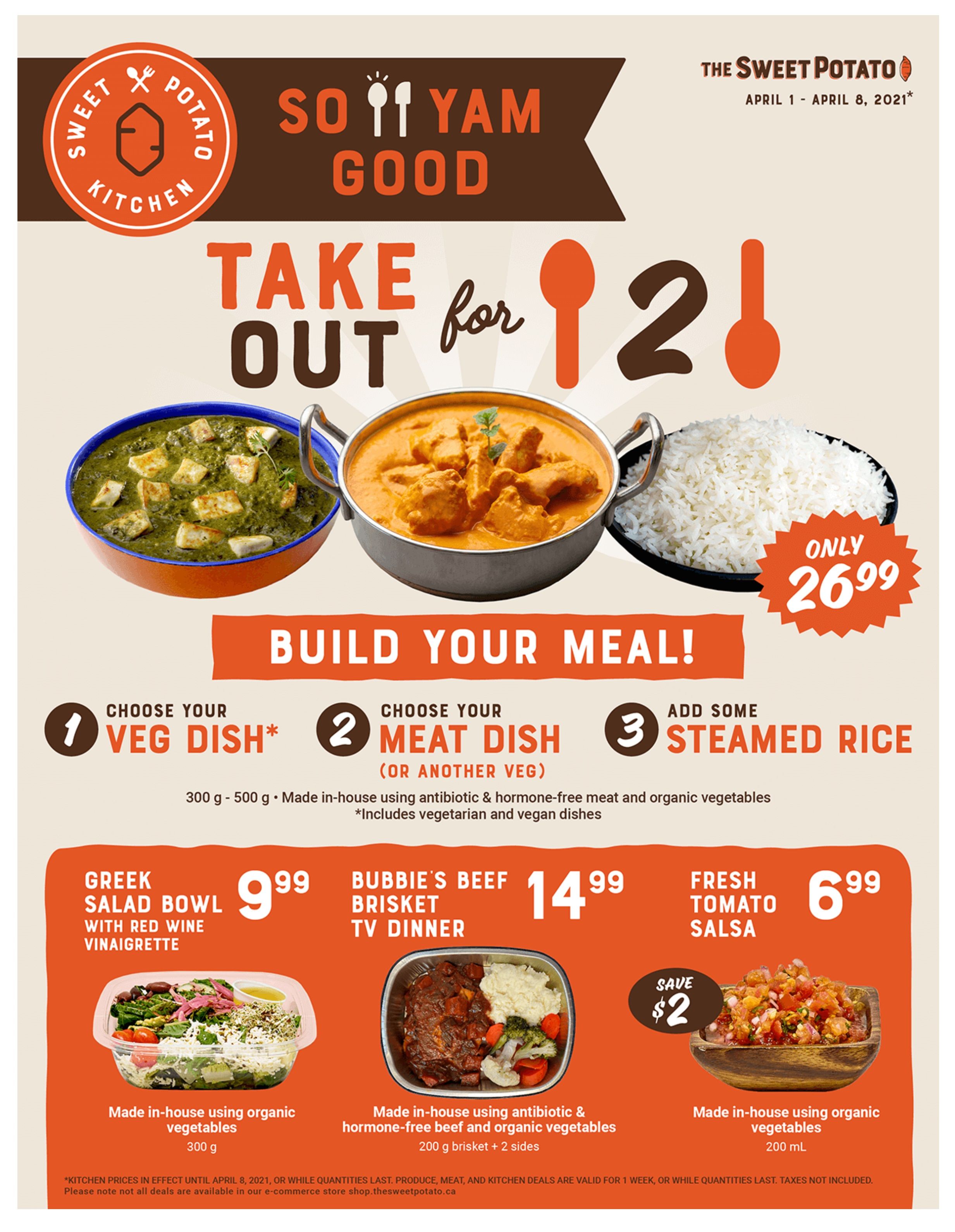 The Sweet Potato Flyer April 1 to 8
