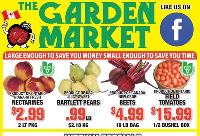 The Garden Market Flyer September 6 to 12