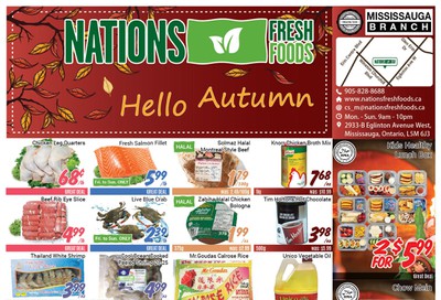 Nations Fresh Foods (Mississauga) Flyer October 18 to 24