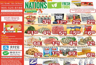 Nations Fresh Foods (Hamilton) Flyer October 18 to 24