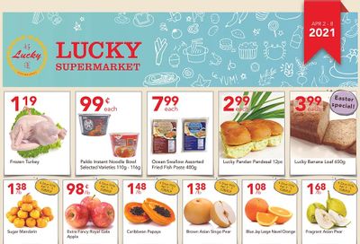 Lucky Supermarket (Surrey) Flyer April 2 to 8