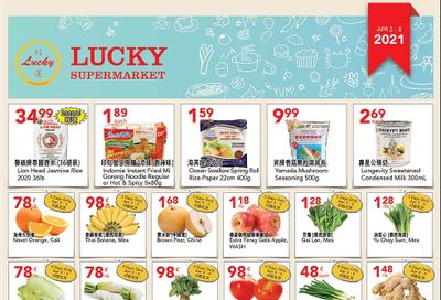 Lucky Supermarket (Calgary) Flyer April 2 to 8