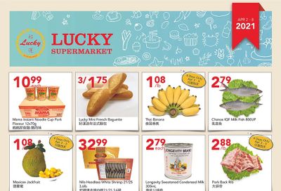 Lucky Supermarket (Edmonton) Flyer April 2 to 8