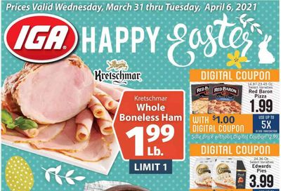 IGA Weekly Ad Flyer March 31 to April 6