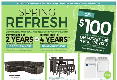 Tepperman's Flyer April 2 to 8