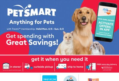 PetSmart Flyer April 5 to May 2