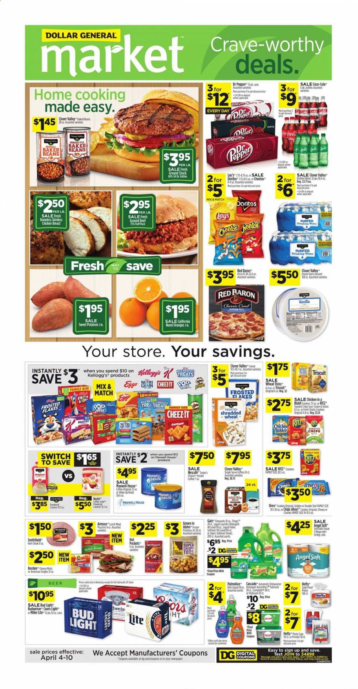 Dollar General (KY) Weekly Ad Flyer April 4 to April 10