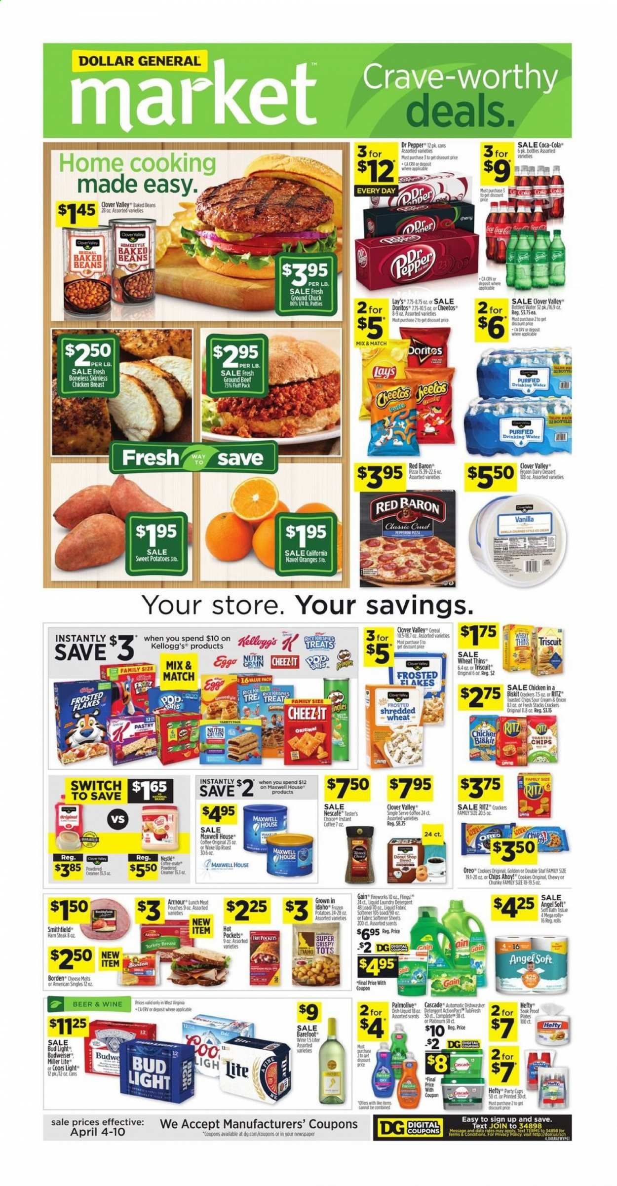 Dollar General (WV) Weekly Ad Flyer April 4 to April 10