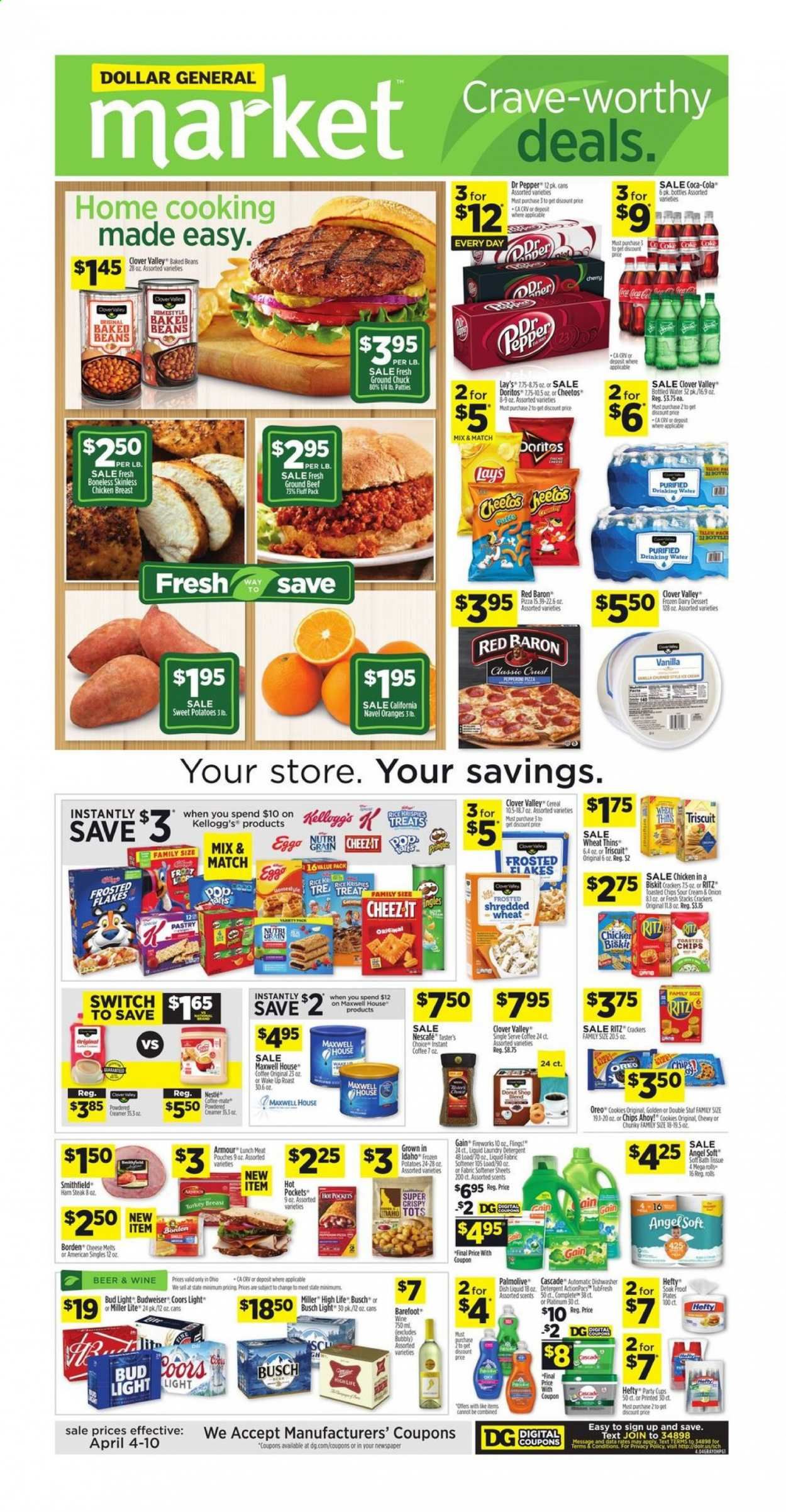 Dollar General (OH) Weekly Ad Flyer April 4 to April 10