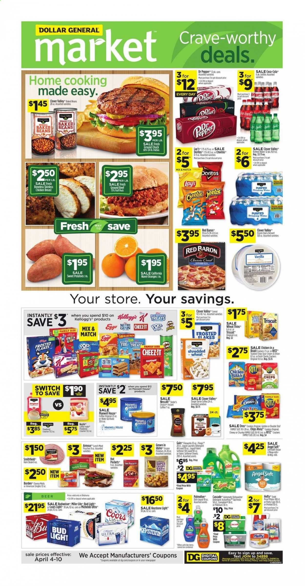 Dollar General (OK) Weekly Ad Flyer April 4 to April 10