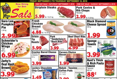 Sal's Grocery Flyer September 6 to 12