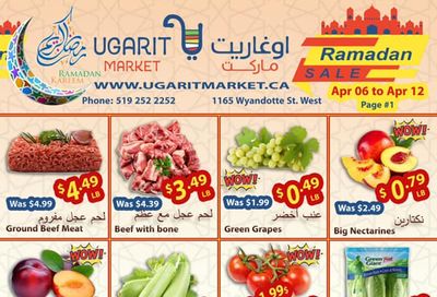 Ugarit Market Flyer April 6 to 12