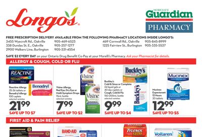 Longo's Pharmacy Flyer April 8 to May 5