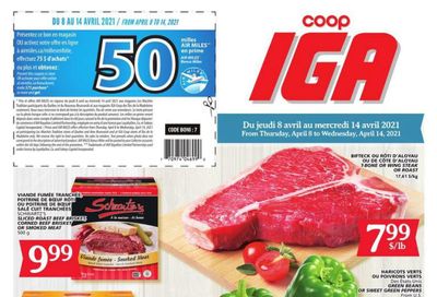 Coop IGA Flyer April 8 to 14