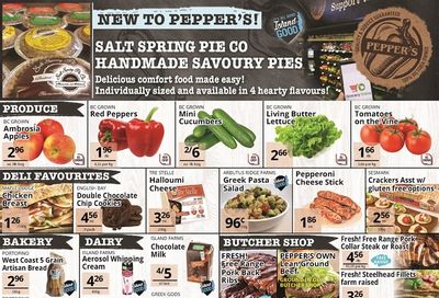 Pepper's Foods Flyer April 6 to 12