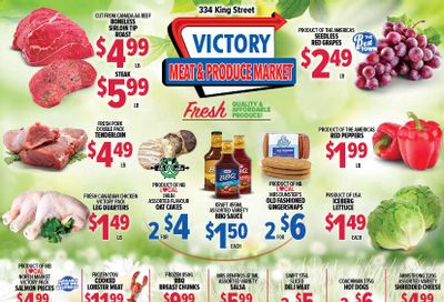 Victory Meat Market Flyer April 6 to 10