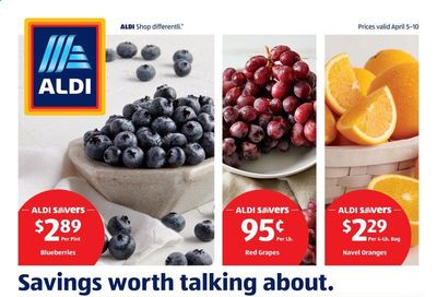 ALDI (IL, MI, OH) Weekly Ad Flyer April 5 to April 10