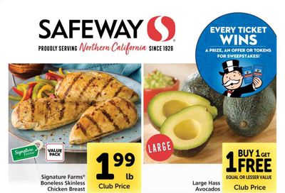 Safeway (AZ, CA, CO, HI, MD, NE, OR, VA, WA) Weekly Ad Flyer April 7 to April 13