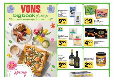 Vons (CA, NV) Weekly Ad Flyer April 7 to April 27
