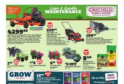 Orscheln Farm and Home Weekly Ad Flyer April 7 to April 11