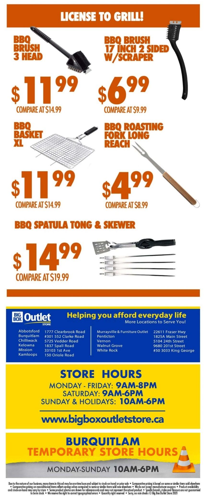 Big Box Outlet Store Flyer April 7 to 13