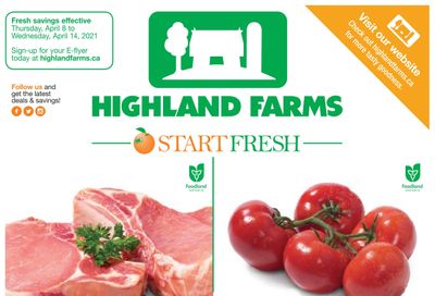 Highland Farms Flyer April 8 to 14