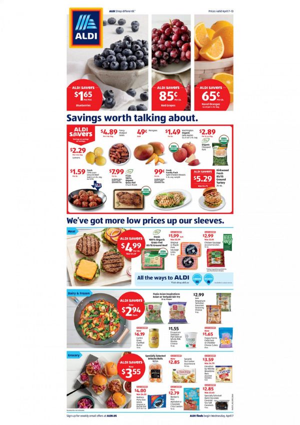 ALDI Weekly Ad Flyer April 7 to April 13