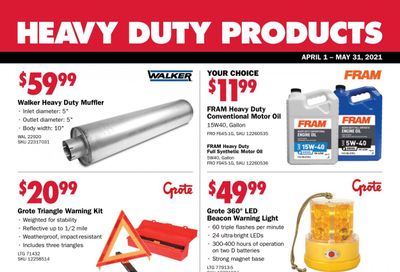 Carquest Weekly Ad Flyer April 1 to May 31