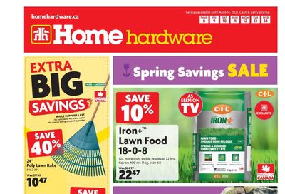 Home Hardware (ON) Flyer April 8 to 14