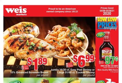 Weis Weekly Ad Flyer April 8 to May 6