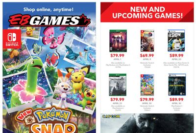 EB Games Flyer April 5 to May 2