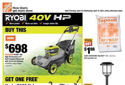 Home Depot (Atlantic) Flyer April 8 to 14