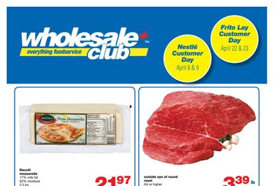 Wholesale Club (West) Flyer April 8 to 28