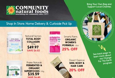 Community Natural Foods Flyer April 8 to 14