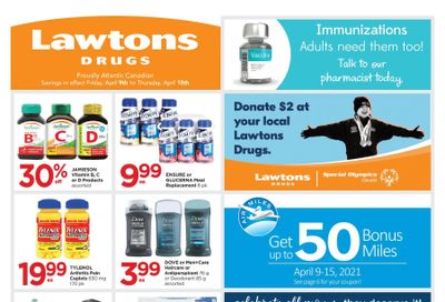 Lawtons Drugs Flyer April 9 to 15